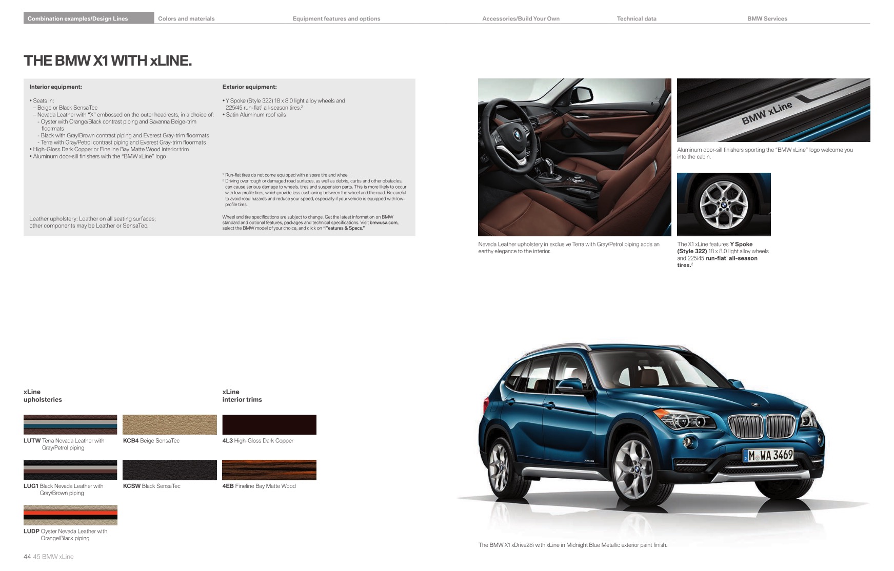 2014 BMW X1 Brochure Page 28